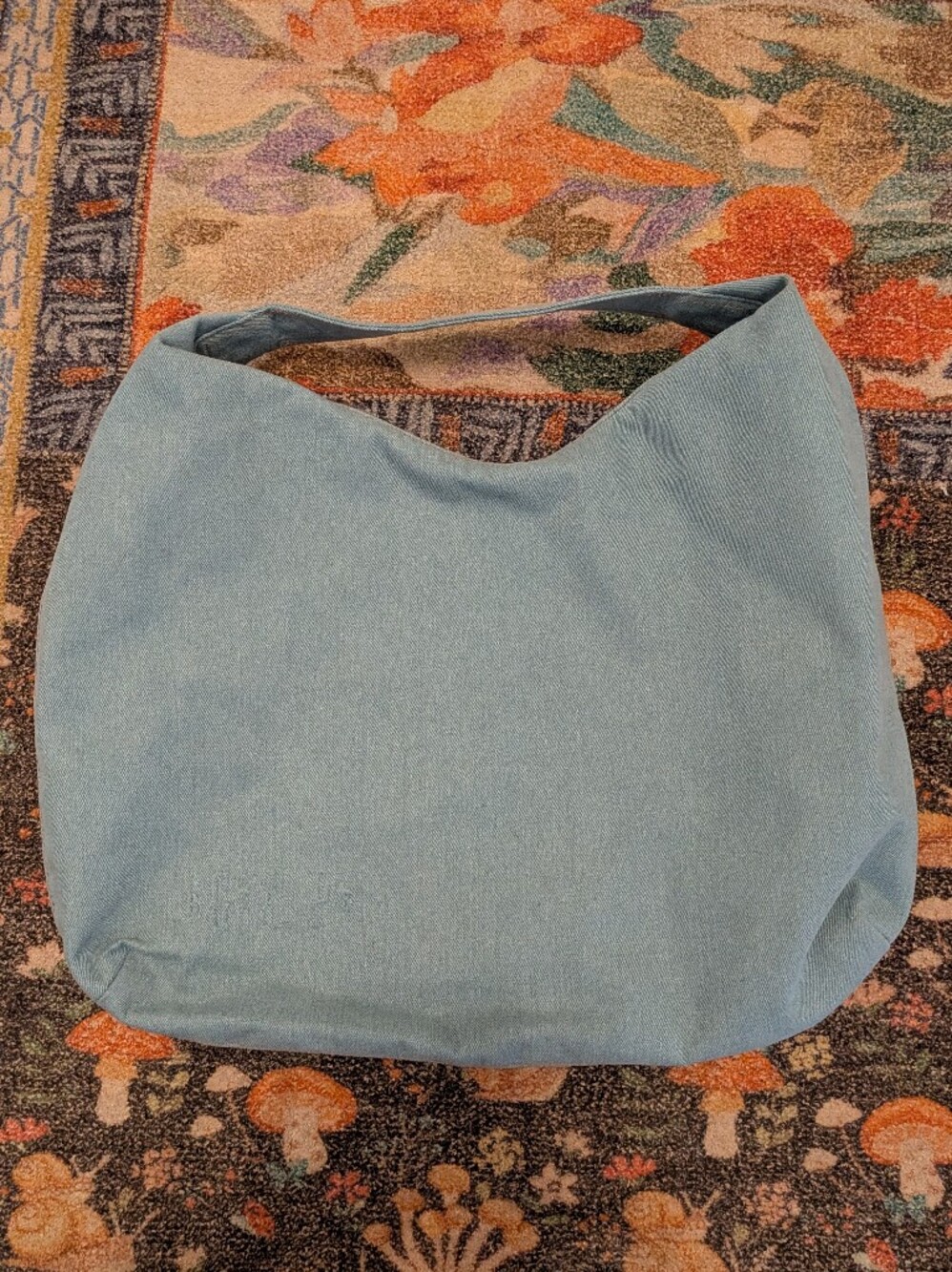 Beis X Gap Denim Shoulder Tote - Picture 2 of 7